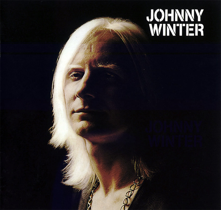 JOHNNY WINTER - Self-titled Debut LP front cover photo https://vinyl-records.nl